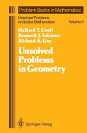 Unsolved Problems in Geometry di Hallard T. Croft, Kenneth Falconer, Richard K. Guy edito da Springer New York