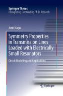 Symmetry Properties in Transmission Lines Loaded with Electrically Small Resonators di Jordi Naqui edito da Springer International Publishing