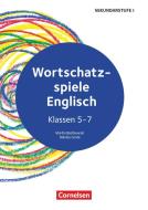 Wortschatz-Spiele Englisch - Klasse 5-7 di Martin Bastkowski, Nikolas Grote edito da Cornelsen Vlg Scriptor