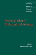 Medieval Islamic Philosophical Writings edito da Cambridge University Press