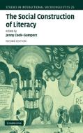 The Social Construction of Literacy di Jenny Cook-Gumperz edito da Cambridge University Press