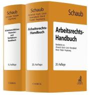 Arbeitsrechts-Handbuch und Arbeitsrechtliches Formular- und Verfahrenshandbuch edito da Beck C. H.