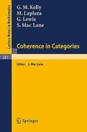 Coherence in Categories edito da Springer Berlin Heidelberg