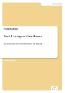 Produktbezogene Ökobilanzen di Franziska Rabl edito da Diplom.de