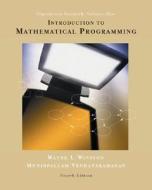 Introduction To Mathematical Programming di Wayne L. Winston, M. A. Venkataramanan edito da Cengage Learning, Inc