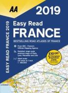 Aa Easy Read Atlas France 2019 di AA Publishing edito da Aa Publishing