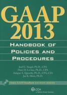 GAAP Handbook of Policies and Procedures (W/CD-ROM) (2013) di Joel G. Siegel, Marc H. Levine, Anique A. Qureshi edito da CCH Incorporated
