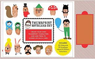 Small Object Thumbprint Notecards di Sarah Neuburger edito da Chronicle Books