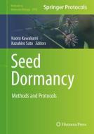 Seed Dormancy edito da Springer International Publishing