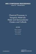 Chemical Processes In Inorganic Materials: Volume 272 edito da Cambridge University Press