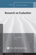 Research on Evaluation di Paul Brandon edito da John Wiley & Sons