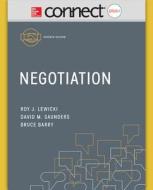 Connect Plus Management with Learnsmart Online Access Card for Negotiation di Roy Lewicki, David Saunders, Bruce Barry edito da Irwin/McGraw-Hill