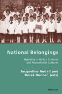 National Belongings edito da Lang, Peter
