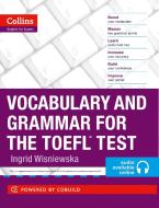 Vocabulary and Grammar for the TOEFL Test, w. MP3-CD di Ingrid Wisniewska edito da Harpercollins Uk