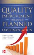 Quality Improvement Through Planned Experimentation 3/e di Ronald D. Moen, Thomas W. Nolan, Lloyd P. Provost edito da Mcgraw-hill Education - Europe