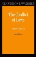 The Conflict Of Laws di Adrian Briggs edito da Oxford University Press