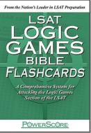 LSAT Logic Games Bible Flashcards: A Comprehensive System for Attacking the Logic Games Section of the LSAT edito da Powerscore Pub.
