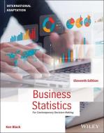 Business Statistics di Ken Black edito da Wiley