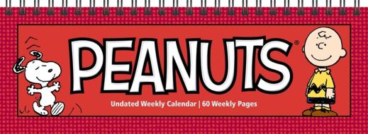 Peanuts Undated Weekly Desk Pad Calendar di Peanuts Worldwide LLC, Charles M Schulz edito da Andrews Mcmeel Publishing