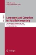Languages and Compilers for Parallel Computing edito da Springer-Verlag GmbH