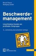 Beschwerdemanagement di Bernd Stauss, Wolfgang Seidel edito da Hanser Fachbuchverlag