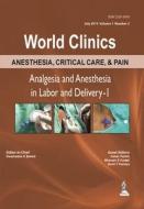 World Clinics: Anesthesia, Critical Care & Pain - Analgesia & Anesthesia in Labor and Delivery - 1 di D. K. Baheti edito da Jaypee Brothers Medical Publishers Pvt Ltd
