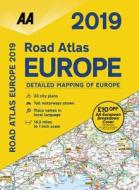 2019 ROAD ATLAS EUROPE 2019 di Aa Publishing edito da AA PUB