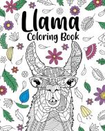 Llama Coloring Book di PaperLand edito da Blurb