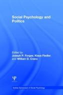 Social Psychology and Politics edito da Taylor & Francis Ltd