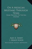 On a Mexican Mustang Through Texas: From the Gulf to the Rio Grande di Alex E. Sweet, J. Armoy Knox edito da Kessinger Publishing
