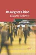 Resurgent China edito da Palgrave Macmillan UK