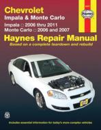 Chevrolet Impala (2006-2011) & Monte Carlo (2006-2007) Haynes Repair Manual (USA) di John Haynes edito da Haynes
