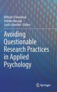 Avoiding Questionable Research Practices in Applied Psychology edito da Springer International Publishing