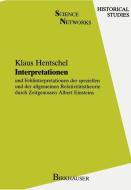 Interpretationen di Klaus Hentschel edito da Birkhäuser Basel
