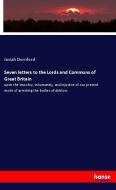 Seven letters to the Lords and Commons of Great Britain di Josiah Dornford edito da hansebooks