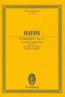 Symphnoy No 31 D Major Hob I 31 di JOSEPH HAYDN edito da Schott & Co