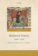 The Oxford History Of Poetry In English di Boffey edito da Oxford University Press