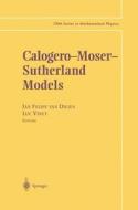 Calogero-Moser-Sutherland Models di Jan Felipe Van Diejen, Luc Vinet edito da Springer