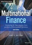 Multinational Finance di Kirt C. Butler edito da John Wiley & Sons Inc