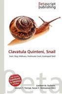 Clavatula Quinteni, Snail edito da Betascript Publishing