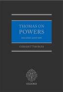 Thomas on Powers di Geraint Thomas edito da OXFORD UNIV PR