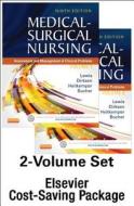 Medical-Surgical Nursing - Two-Volume Text and Elsevier Adaptive Quizzing Package di Sharon L. Lewis, Shannon Ruff Dirksen, Margaret M. Heitkemper edito da Elsevier