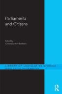 Parliaments and Citizens edito da Taylor & Francis Ltd