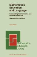 Mathematics Education and Language di Tony Brown edito da Springer Netherlands