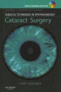 Cataract Surgery di Larry Benjamin edito da Elsevier - Health Sciences Division