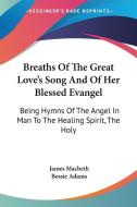 Breaths Of The Great Love's Song And Of Her Blessed Evangel: Being Hymns Of The Angel In Man To The Healing Spirit, The Holy di James Macbeth edito da Kessinger Publishing, Llc