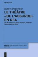 Le théâtre « de l'absurde » en RFA di Marie-Christine Gay edito da De Gruyter