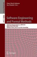 Software Engineering and Formal Methods edito da Springer International Publishing