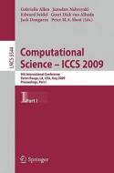 Computational Science - Iccs 2009 edito da Springer-verlag Berlin And Heidelberg Gmbh & Co. Kg