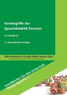 Kernbegriffe der Sprachdidaktik Deutsch edito da Schneider Verlag GmbH